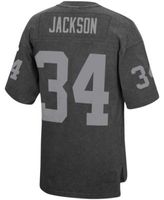 Bo Jackson Los Angeles Raiders Mitchell & Ness Retired Player Mesh Name &  Number Hoodie T-Shirt - Black