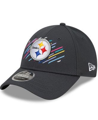 Men's New Era Charcoal Pittsburgh Steelers 2021 NFL Crucial Catch Knit Hat