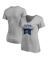 Atlanta Braves Fanatics Branded 2021 National League Champions Locker Room  T-Shirt - Heathered Charcoal