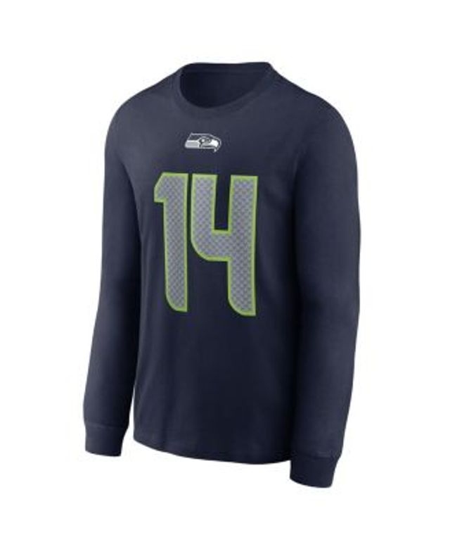 Fanatics Branded Men's Dk Metcalf College Navy Seattle Seahawks Player Icon Name and Number T-Shirt - Navy