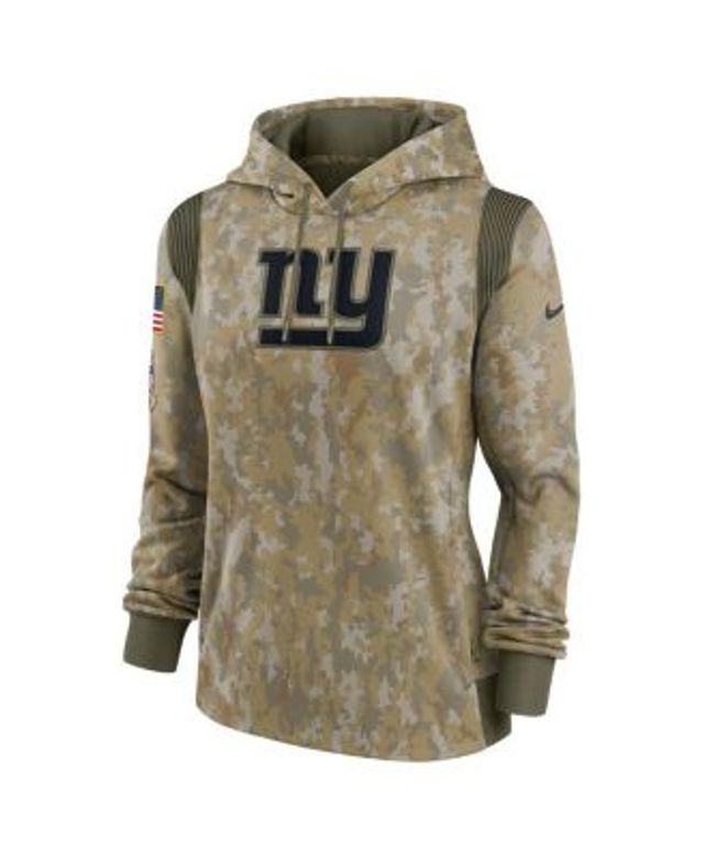 Youth Nike Olive New York Giants 2021 Salute To Service Therma Performance Pullover  Hoodie