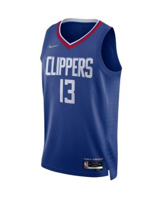 Men's Nike Paul George Royal La Clippers Name & Number T-Shirt