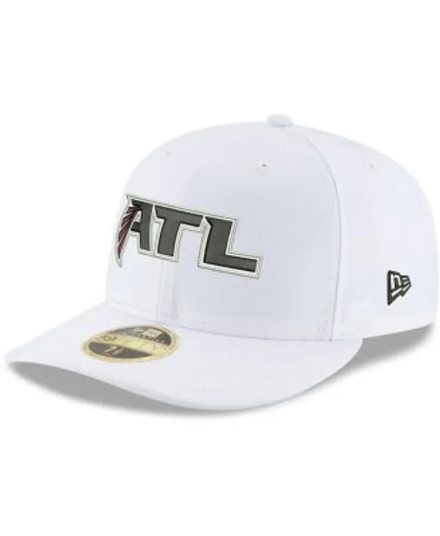 Atlanta Falcons New Era Throwback Main 59FIFTY Fitted Hat - Black