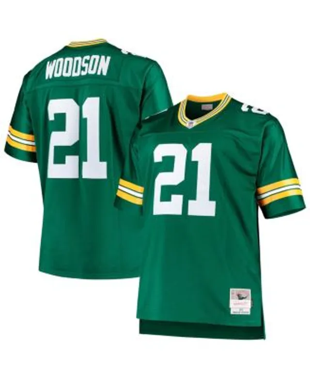 Charles Woodson Green Bay Packers Mitchell & Ness Big & Tall 2010 Retired  Player Replica Jersey - Green