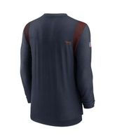 Nike Chicago Bears Youth Navy Sideline Performance Long Sleeve T-Shirt Size: Medium