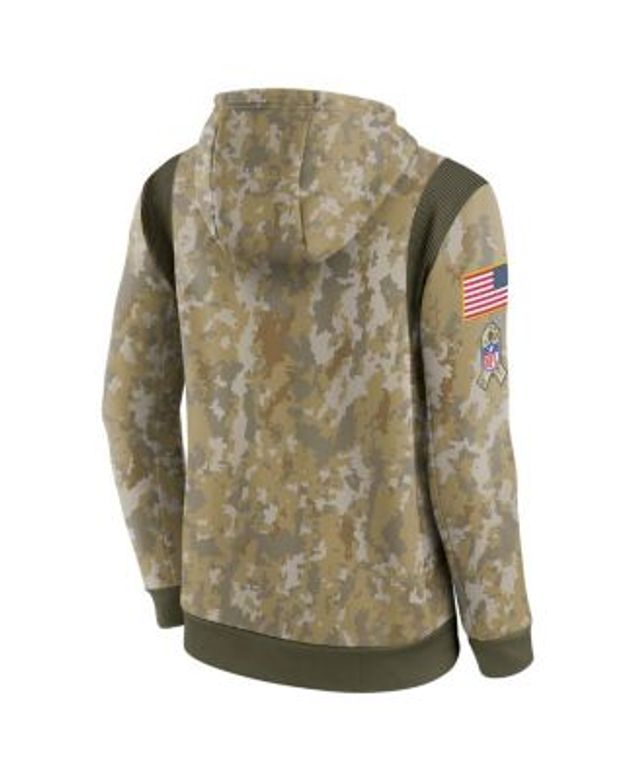 New Orleans Saints Nike 2022 Salute To Service Therma Performance Pullover  Hoodie - Camo - Youth