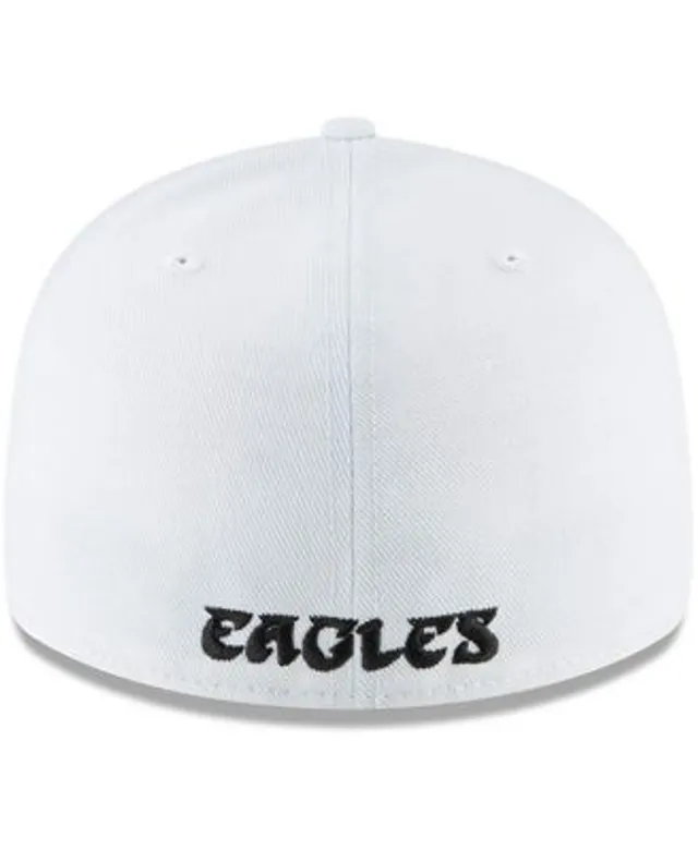 Men's New Era Gray Philadelphia Eagles Omaha Low Profile 59FIFTY Fitted Hat