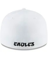 Men's New Era Kelly Green Philadelphia Eagles Omaha Throwback 59FIFTY  Fitted Hat
