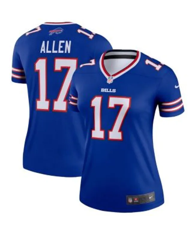 Nike Women's Josh Allen Red Buffalo Bills Color Rush Legend Player Jersey -  Macy's