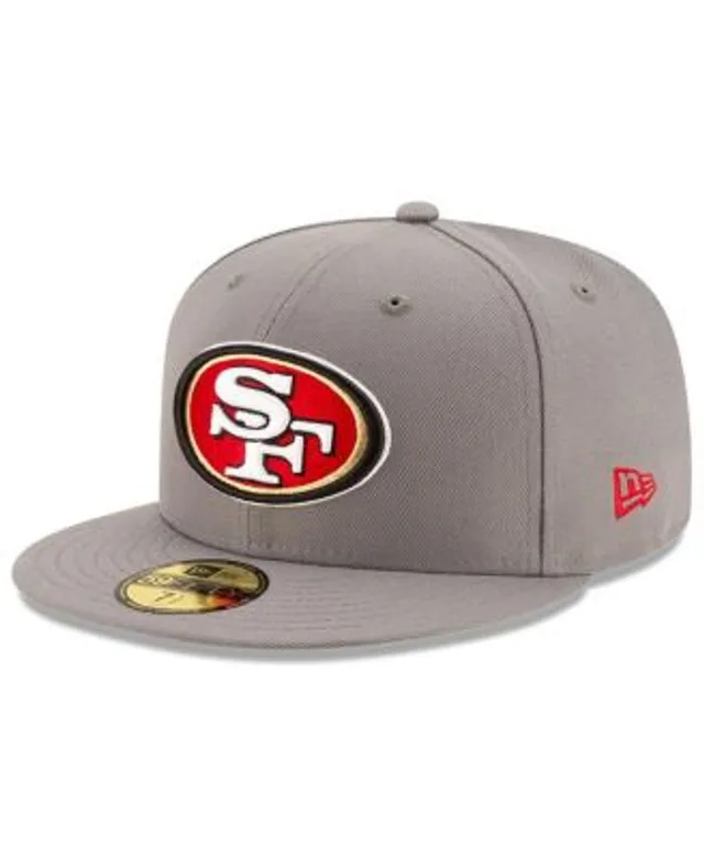 Men's New Era Black San Francisco 49ers Crown 5X Super Bowl Champions 59FIFTY Fitted Hat