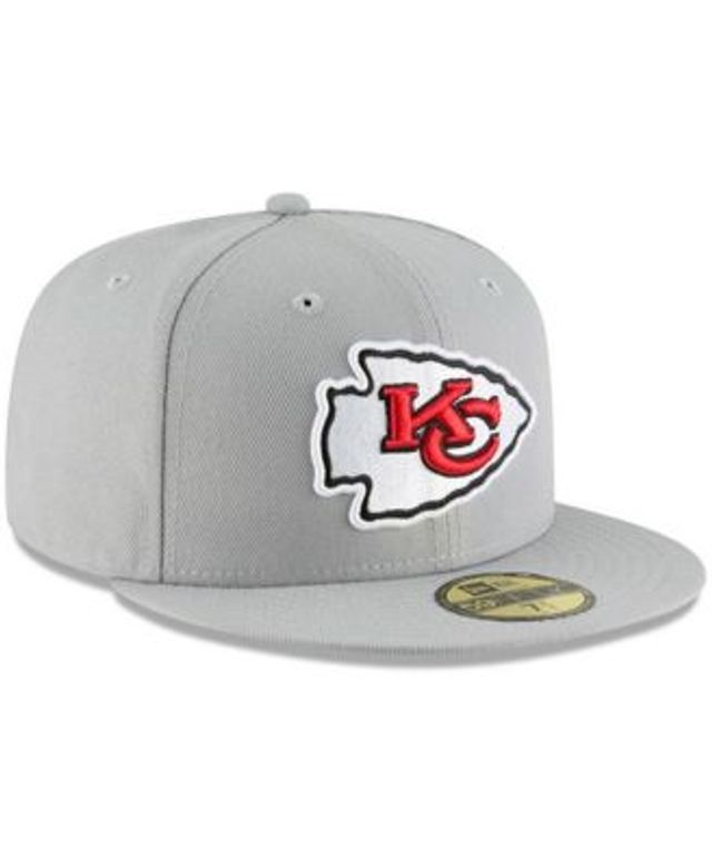 New Era Men's White Kansas City Chiefs Omaha Low Profile 59FIFTY Fitted Hat