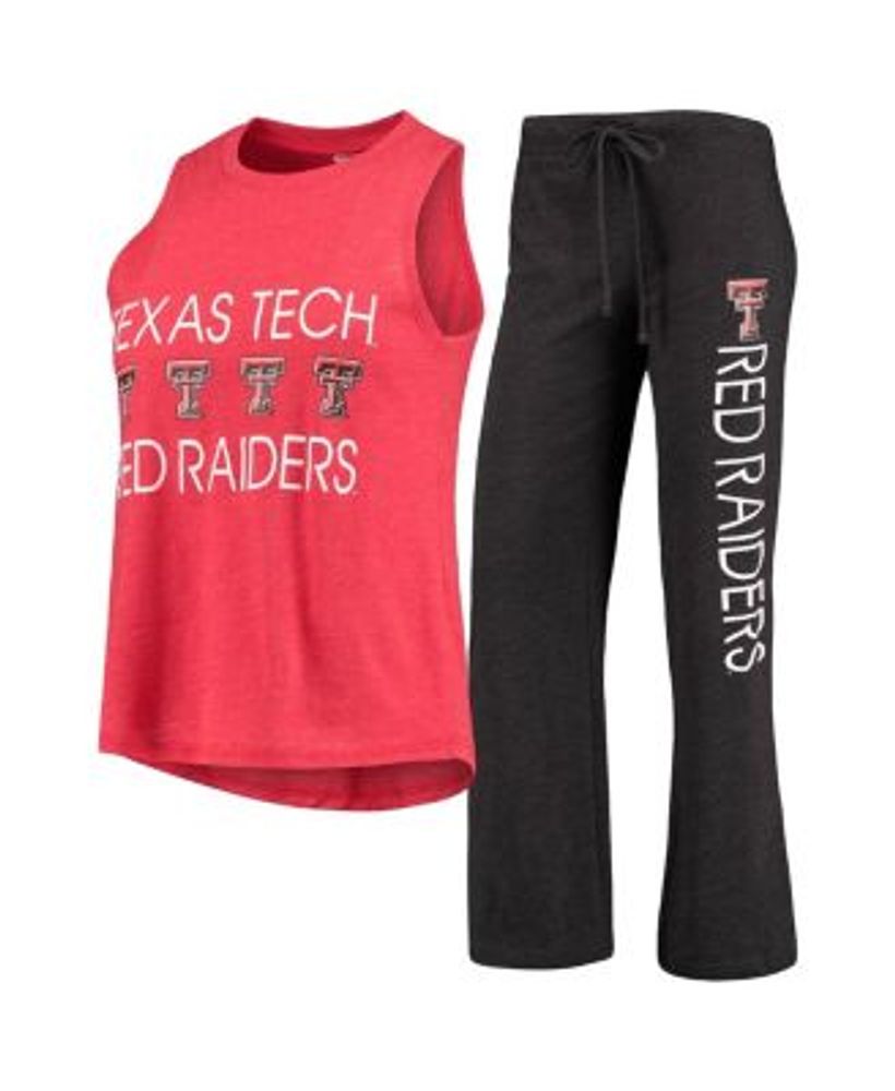 Women's Concepts Sport Red/Black Louisville Cardinals Lodge T-Shirt &  Flannel Pants Sleep Set