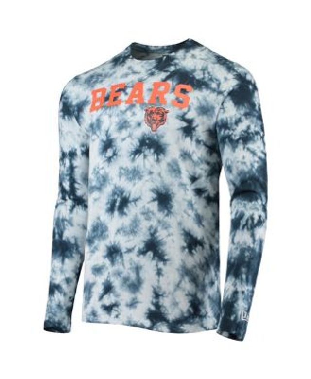 Men's MSX by Michael Strahan Black Chicago Bears Recovery Tie-Dye T-Shirt Size: Small