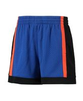 New York Knicks Mitchell & Ness Women's Jump Shot Shorts - Royal