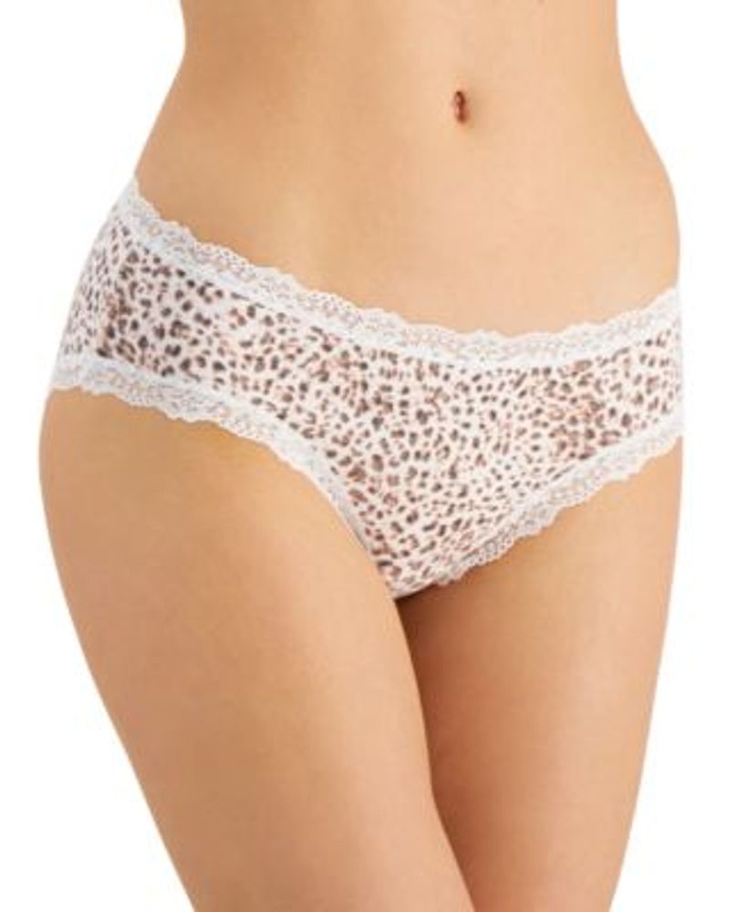 Jenni Women's Lace-Trim Thong Underwear, Created for Macy's - Macy's
