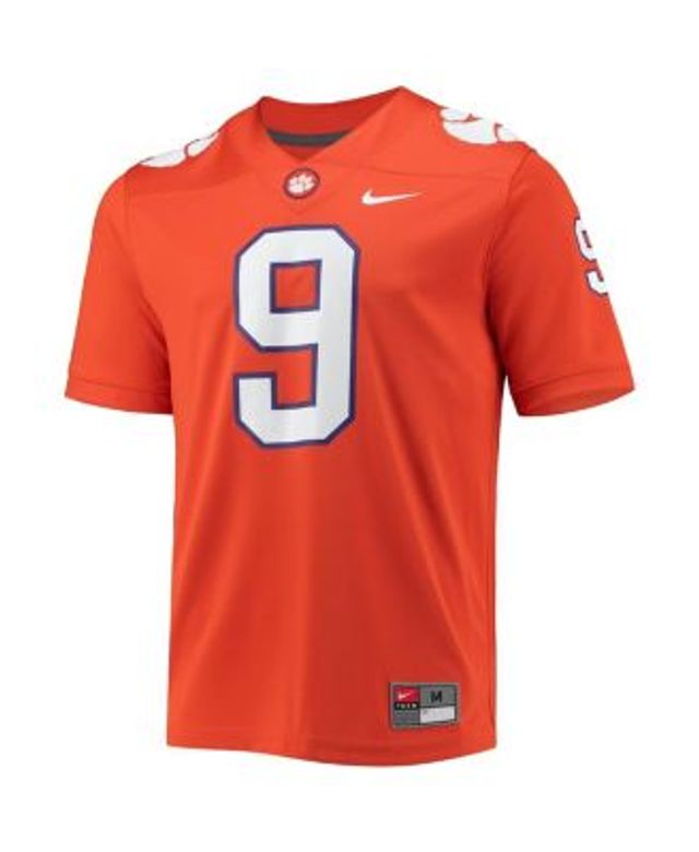 Men's Nike #5 Orange Clemson Tigers Game Jersey