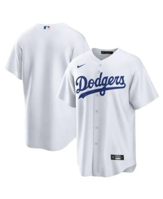 Men's Stitches White Los Angeles Dodgers Cooperstown Collection V