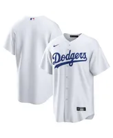 Nike Los Angeles Dodgers Infant Official Blank Jersey - Macy's