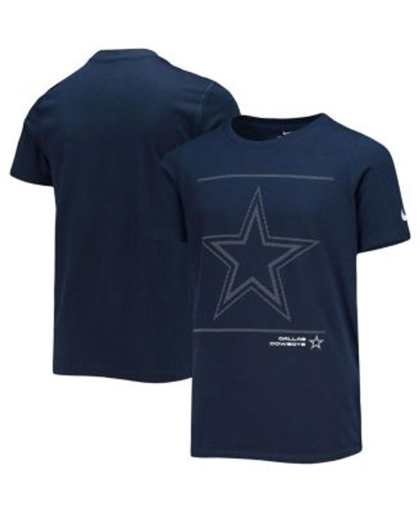 Nike Youth Boys Navy Dallas Cowboys Sideline Legend Performance T-shirt