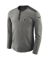 Dallas Cowboys Nike Dri-Fit Cotton Long Sleeve Raglan T-Shirt - Mens