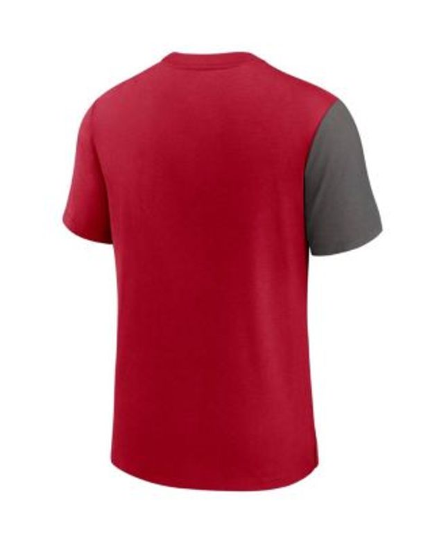 Nike Men's Dri-Fit Sideline Team (NFL Tampa Bay Buccaneers) Long-Sleeve T-Shirt in Red, Size: Small | 00LX6DL8B-0BI