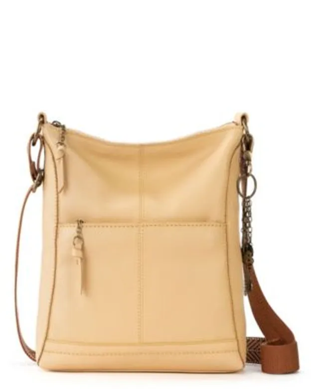 The Sak Womens Sanibel Leather Mini CrossBody Bag