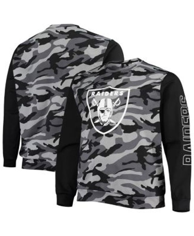 Men's FOCO Black Philadelphia Eagles Camo Long Sleeve T-Shirt