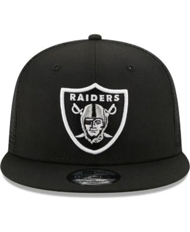 Lids Las Vegas Raiders New Era Icon 9FIFTY Snapback Hat - Black