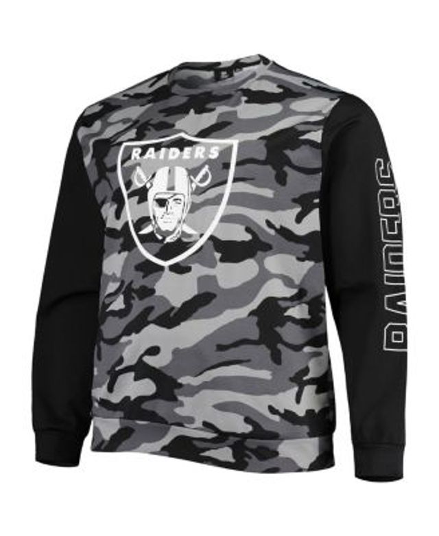 Men's FOCO Black Philadelphia Eagles Camo Long Sleeve T-Shirt