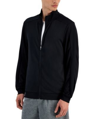 Men's Regular-Fit Moisture-Wicking Knit Jacket, Created for Macy's