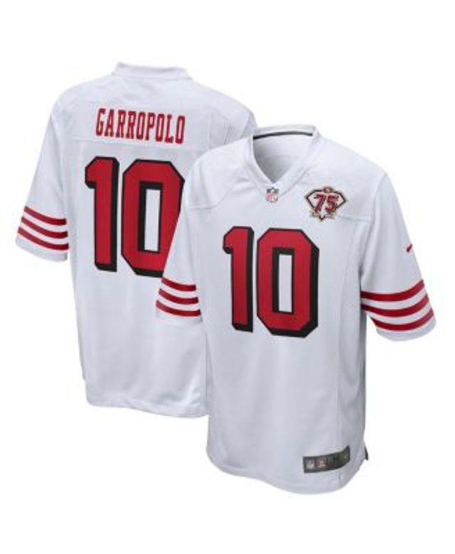 Custom Womens Blinged Football WHITE Jersey,ANY NAME,Jimmy Garoppolo