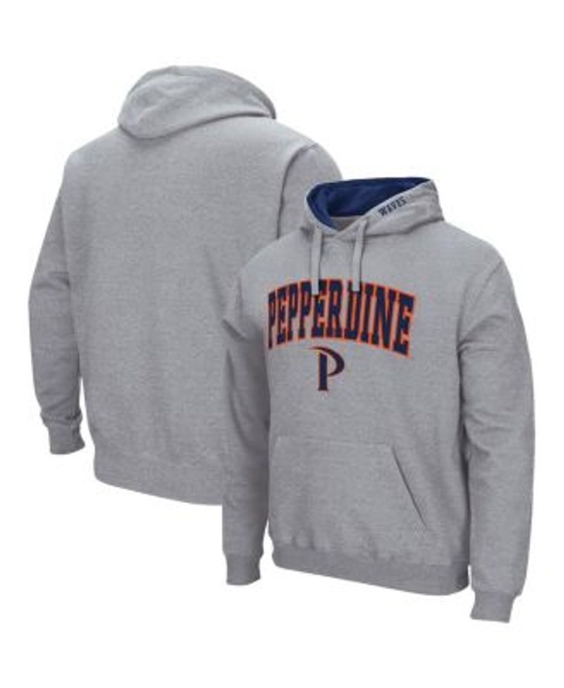 Men's Colosseum Heathered Gray Wyoming Cowboys Arch and Logo