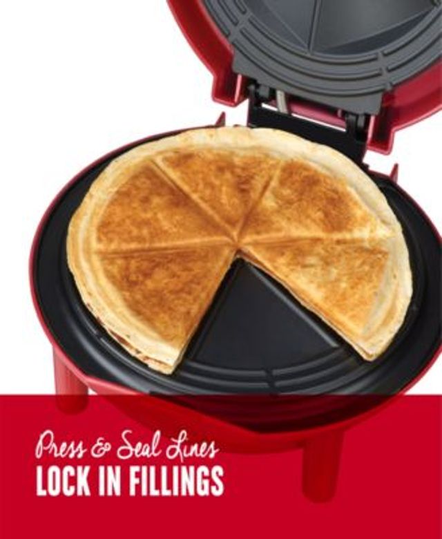 Taco Tuesday 10 in. Electric Quesadilla Maker - Red