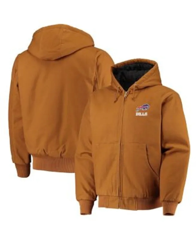 Dunbrooke Men's Tan Buffalo Bills Dakota Cotton Canvas Hooded