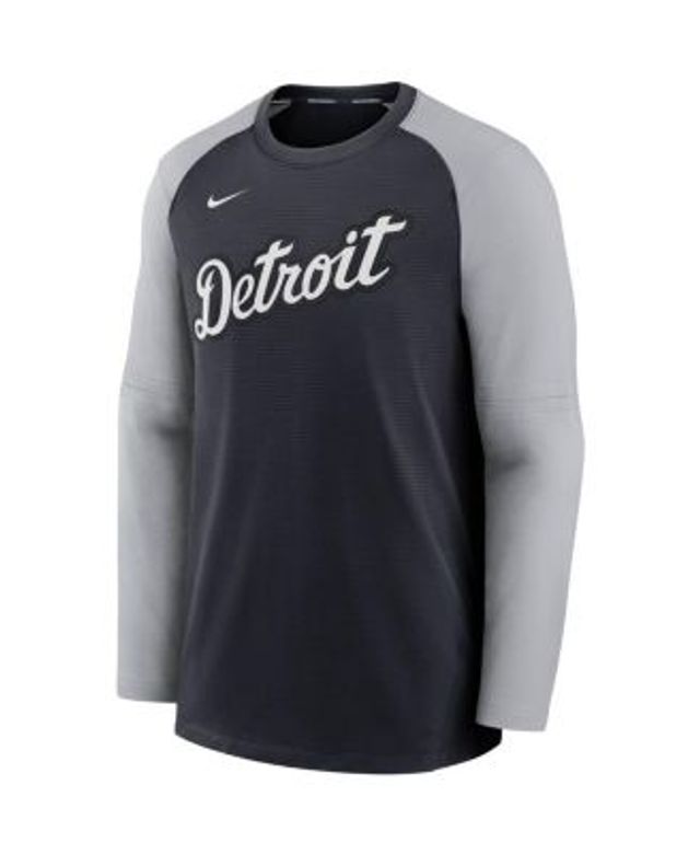 Nike Men's Gray Tampa Bay Rays Authentic Collection Game Raglan Performance  Long Sleeve T-shirt