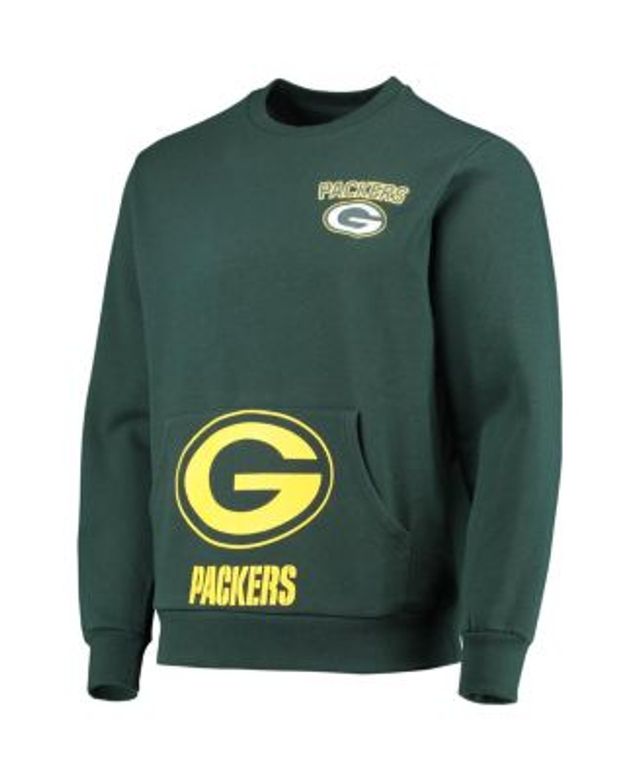 Men's FOCO Green Bay Packers Pocket Pullover Sweater Size: Medium