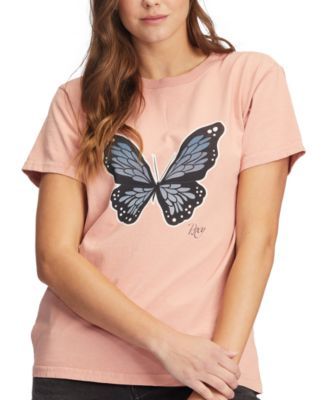 Juniors' Butterfly Baby T-Shirt