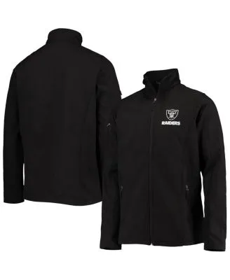 Men's Black Las Vegas Raiders Big & Tall Quarter-Zip Top in 2023