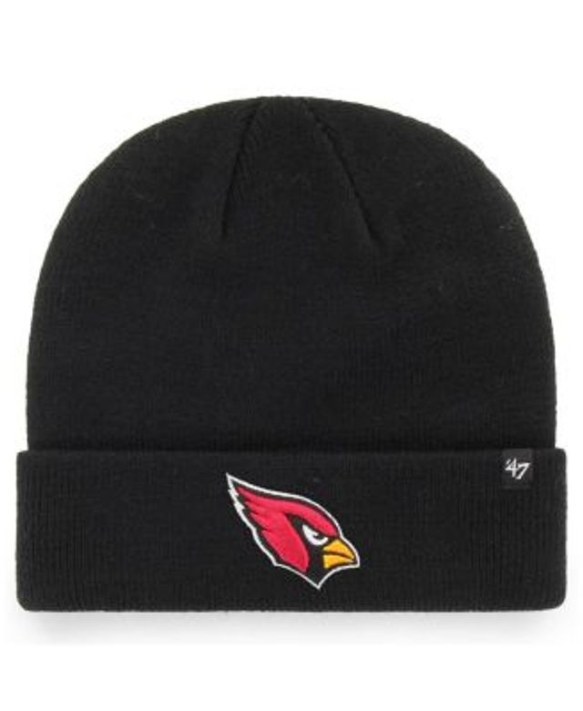 Men's '47 Cardinal Arizona Cardinals Bering Cuffed Knit Hat with Pom