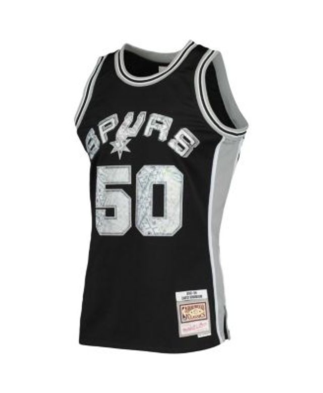 Lids David Robinson San Antonio Spurs Mitchell & Ness 1998-99 Hardwood  Classics Marble Swingman Jersey - Black