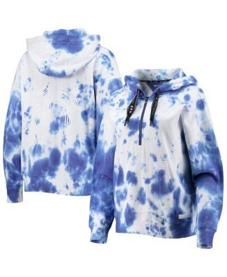 New Era Women's White Tampa Bay Buccaneers Ice-Dye Full-Zip Hoodie - Macy's