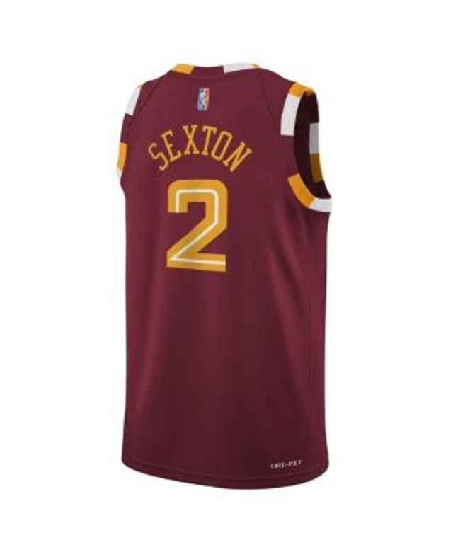 Nike Youth Collin Sexton Wine Cleveland Cavaliers 2021/22 Diamond