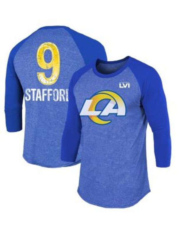 Men's Fanatics Branded Matthew Stafford Black Los Angeles Rams