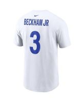 Odell Beckham Jr. Los Angeles Rams Nike Super Bowl LVI Name & Number T-Shirt  - White