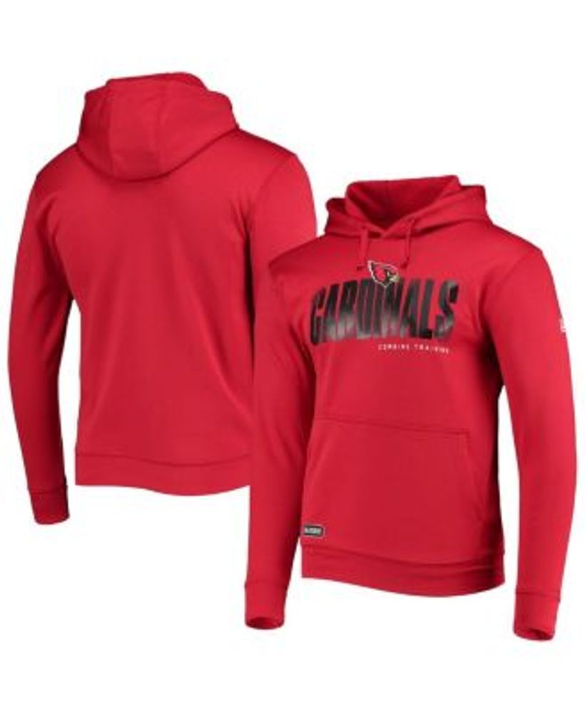 New Era Men's Cardinal Arizona Cardinals Combine Authentic Hard Hash  Pullover Hoodie