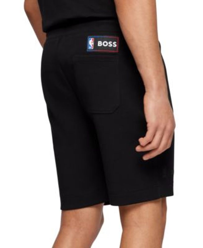 Boss x NBA Multicolor Cotton Short Pants