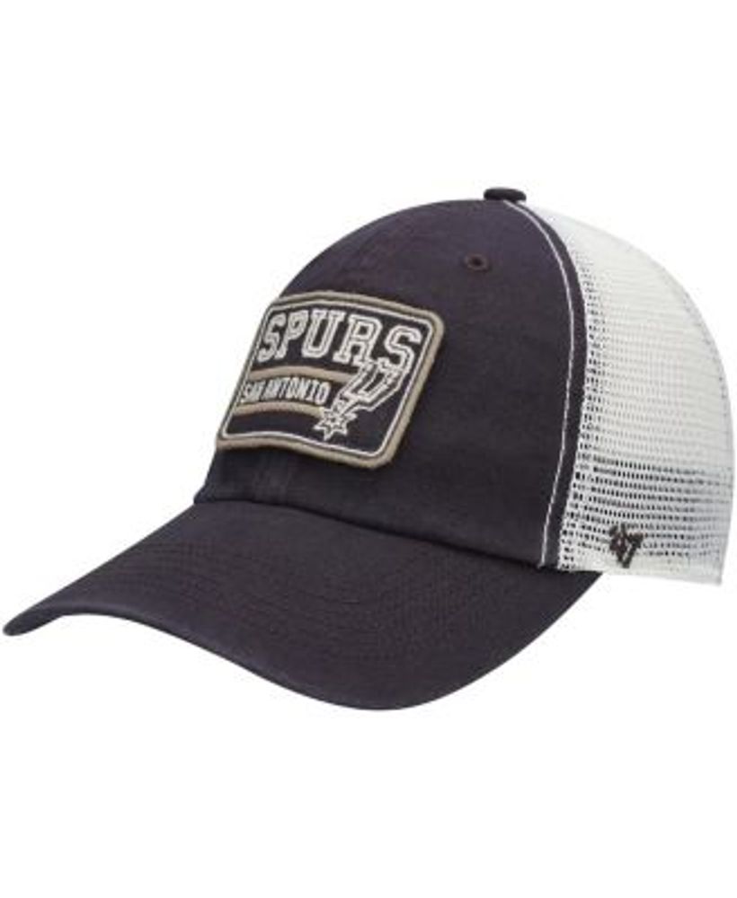 47 Men's San Antonio Spurs Black MVP Adjustable Hat
