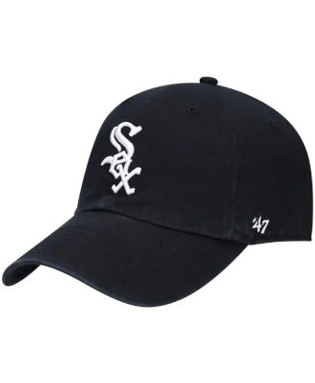 Men's Chicago White Sox '47 Black City Connect Clean Up Adjustable Hat