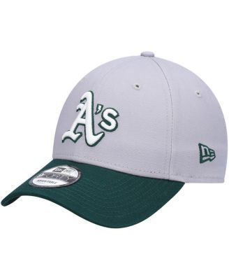 Youth Gray Oakland Athletics Clutch 9Forty Adjustable Hat