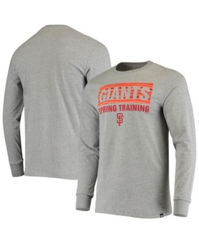 47 Heathered Gray San Francisco Giants Team Long Sleeve T-Shirt Heather Gray